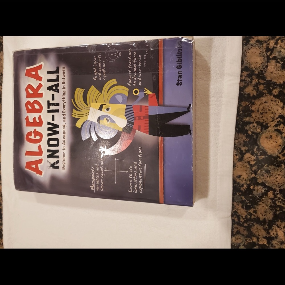 🥤Know It All Algebra Text 📚 Book